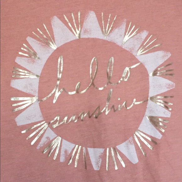 Old Navy Kids 10-12Y "Hello Sunshine" Graphic Tee - Picture 3 of 6